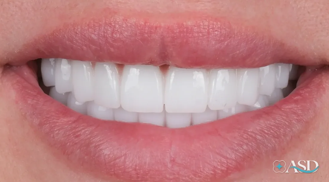 Crowns case 1, after treatment