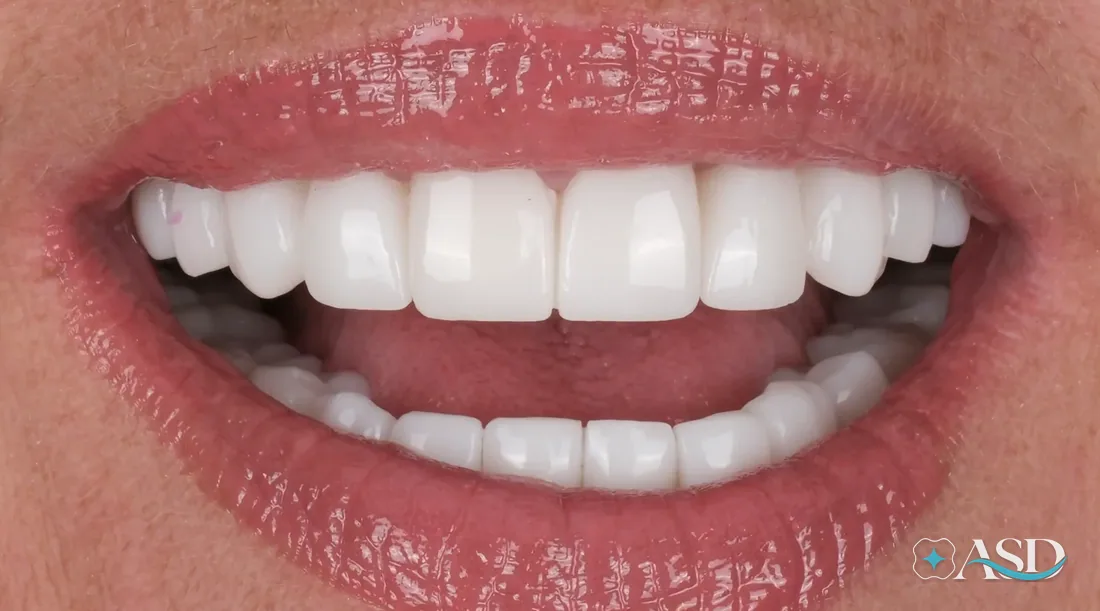 Crowns case 14, after treatment