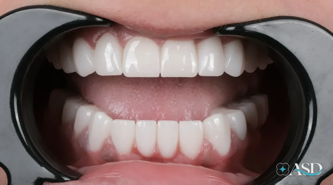 Crowns case 5, after treatment