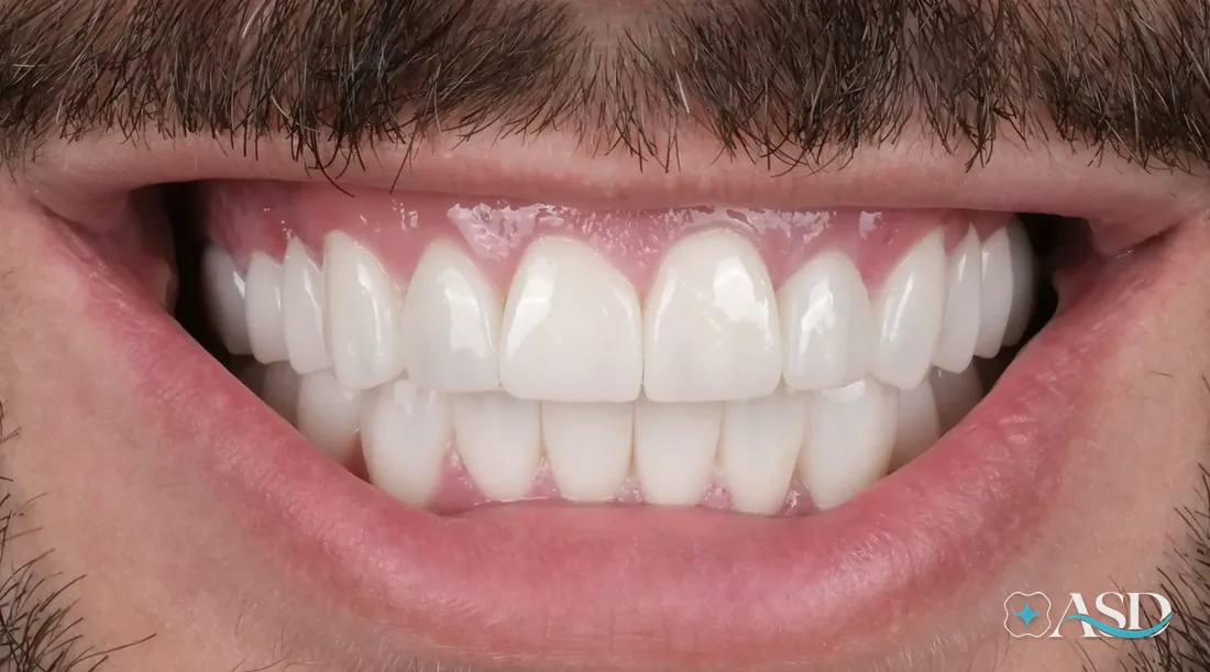 Crowns case 6, after treatment