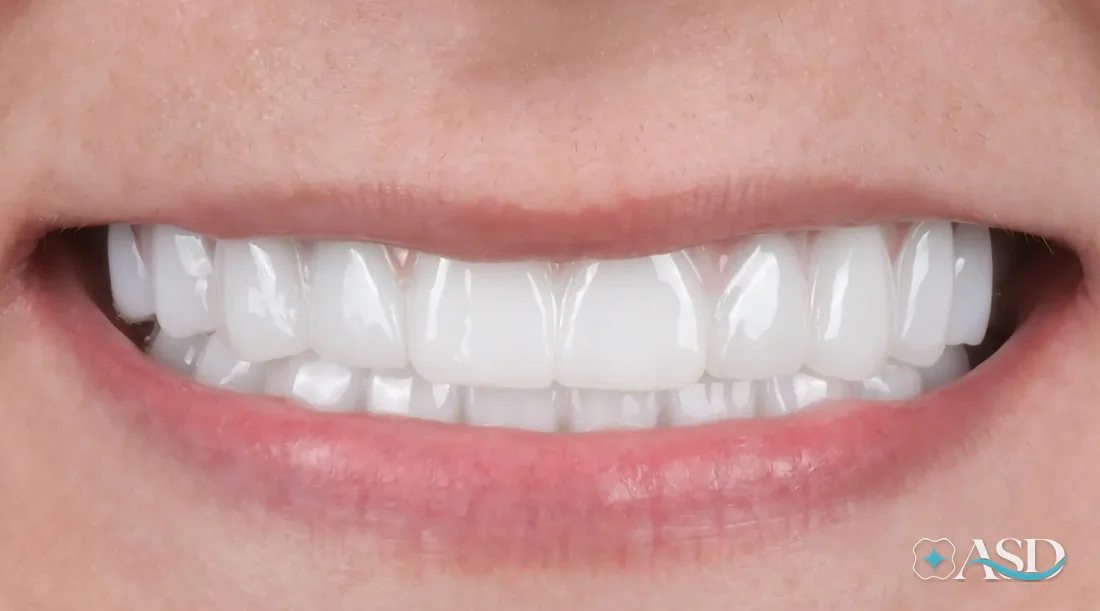 Crowns case 7, after treatment