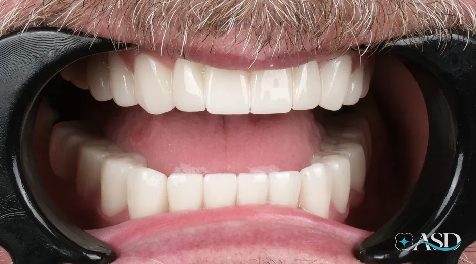 Dental implants case 11, after treatment