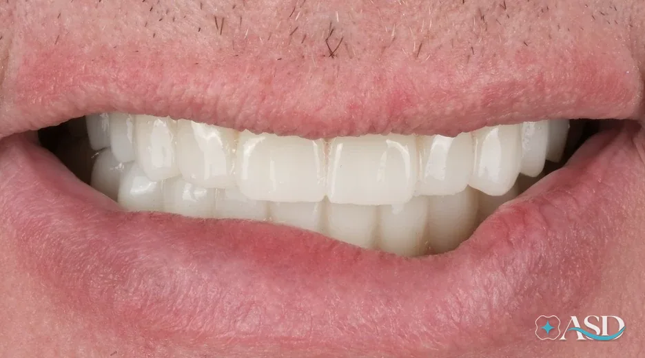 Dental implants case 13, after treatment