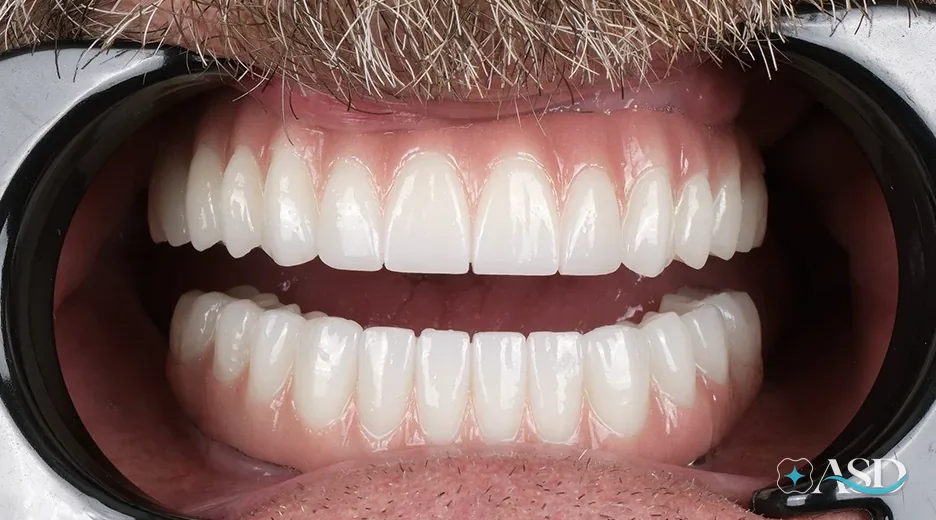 Dental implants case 7, after treatment