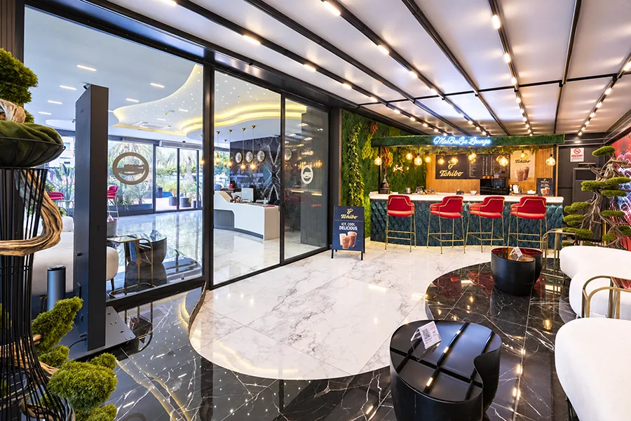 Karşılama ve lounge